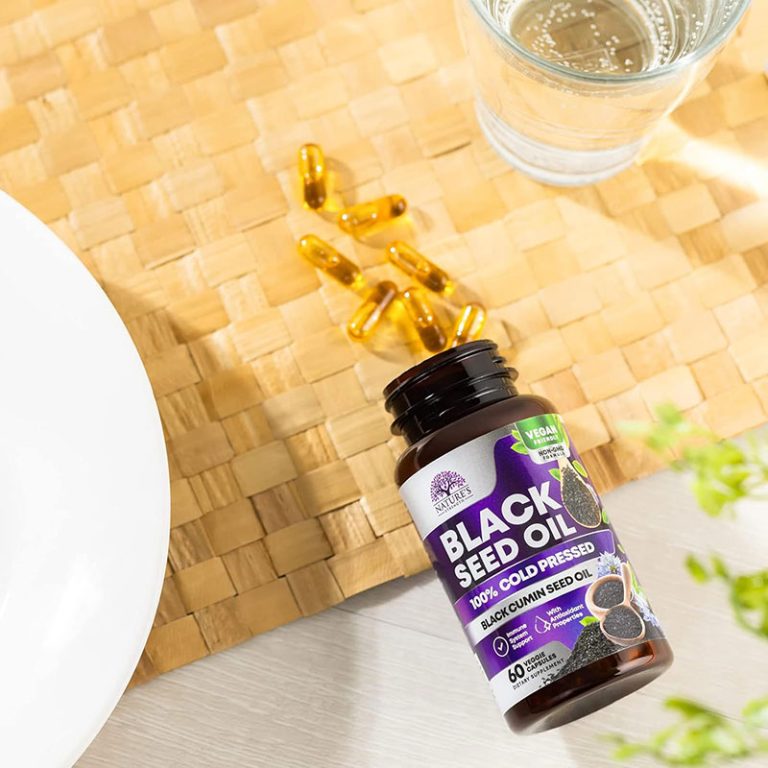 Nature's Strength Black Seed Oil Liquid Capsules - 60 Softgels