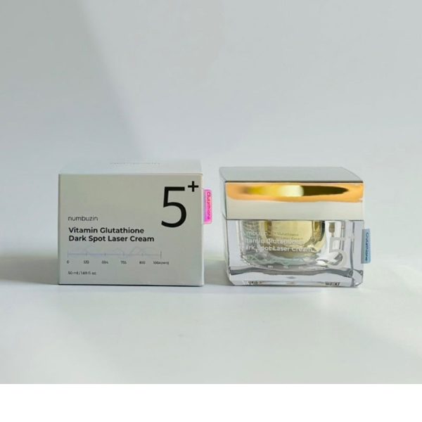 Numbuzin No. 5+ Vitamin Glutathione Dark Spot Laser Cream - 50ml