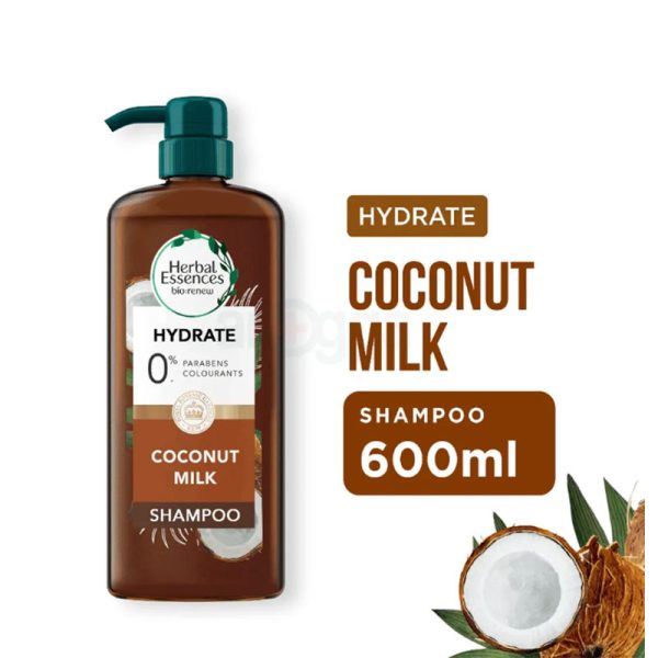 Herbal Essences Bio:Renew Hydrate Shampoo with Coconut Milk - 600ml