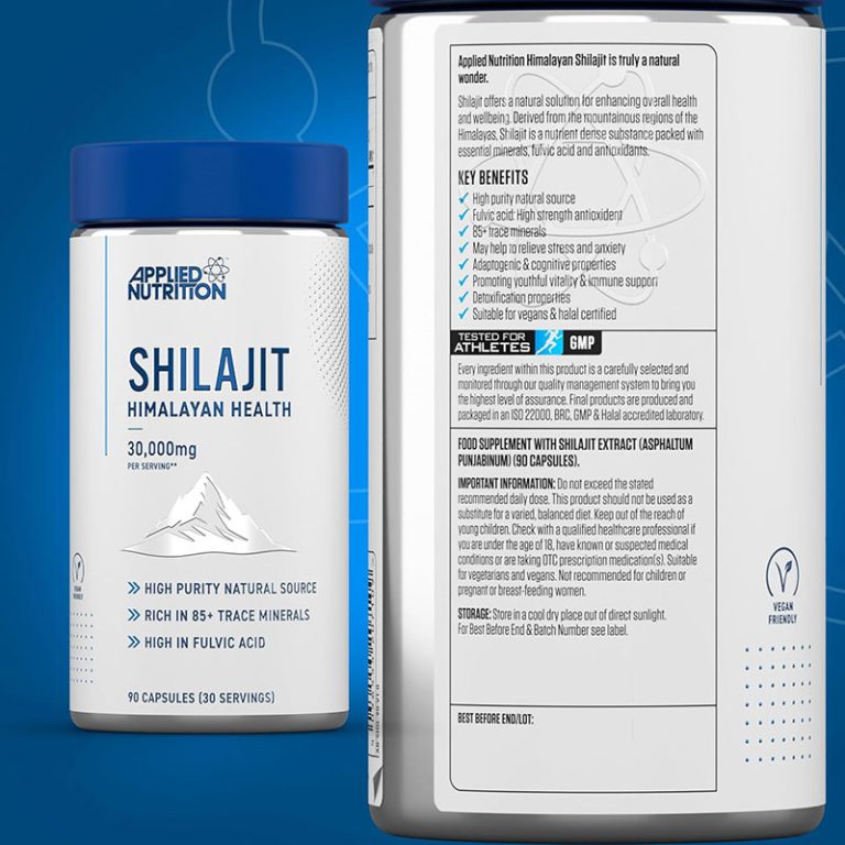 Applied Nutrition Shilajit Himalayan Health - 90 Capsules