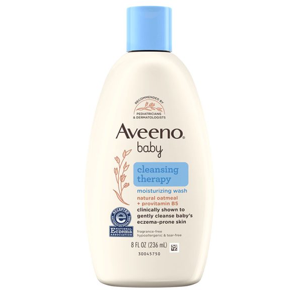 Aveeno Baby Cleansing Therapy Moisturizing Wash - 236ml