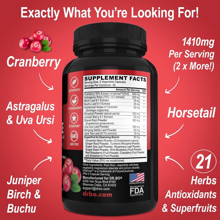 Dr.bo Kidney Cleanse - 60 Capsules