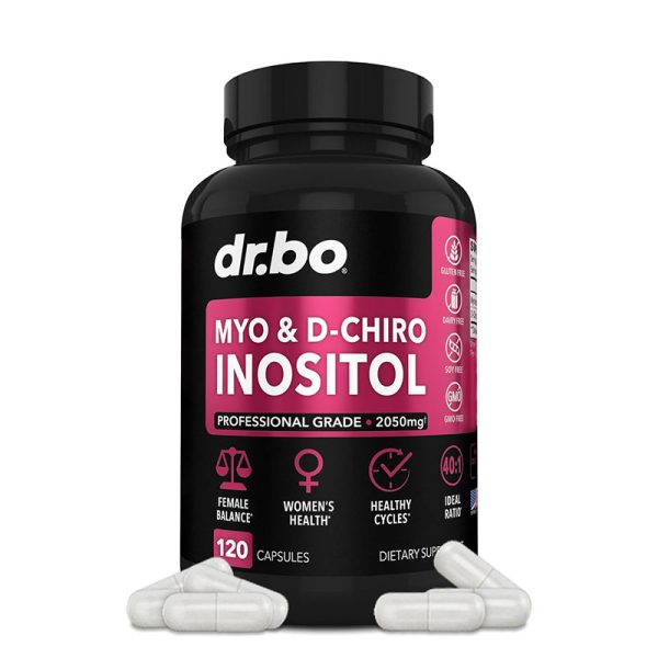 Dr.bo Myo-Inositol & D-Chiro Inositol - 120 Capsules