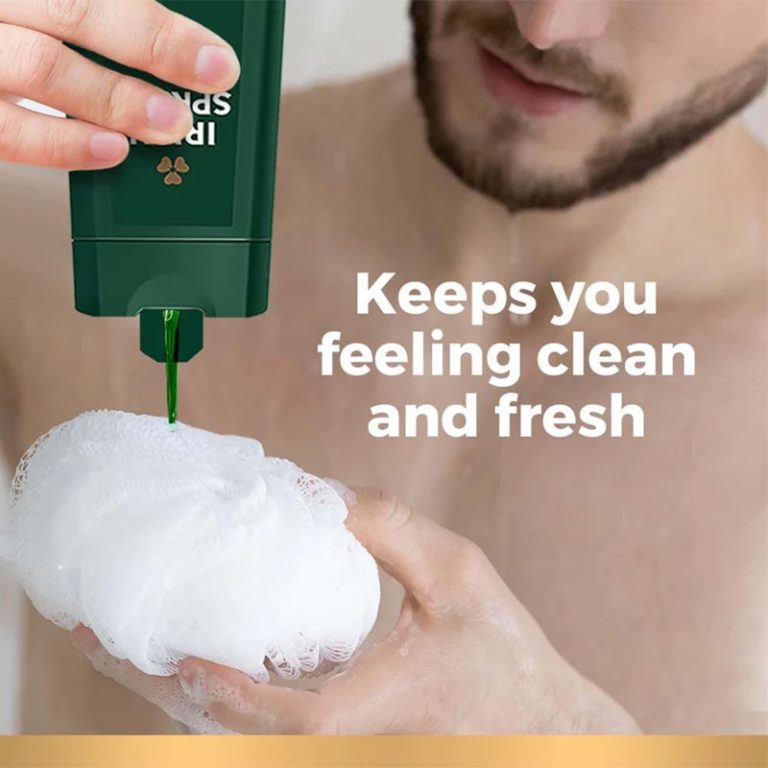 Irish Spring 5 in 1 Shampoo Conditioner Body Face 24hr Deodorizer - 591ml