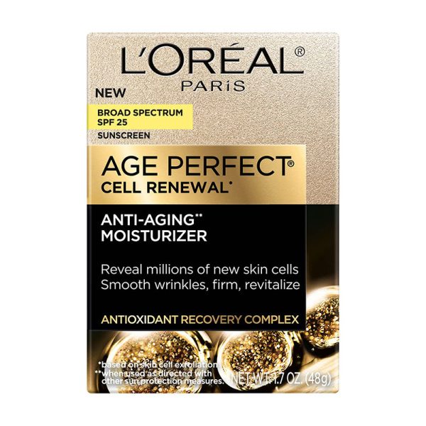 LOreal Paris Age Perfect Cell Renewal Anti-Aging Day Moisturizer - 48gm