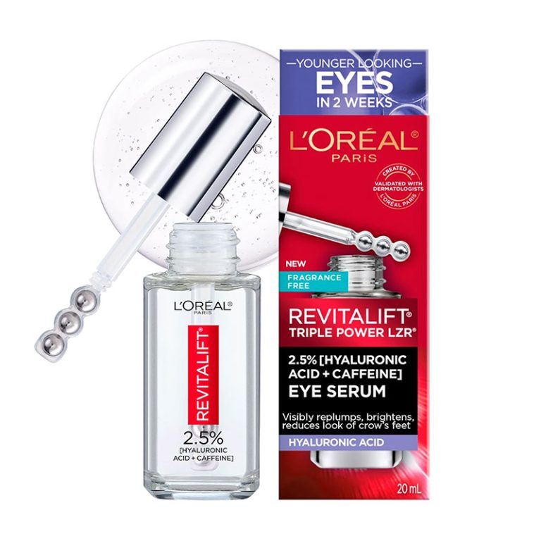 LOreal Paris Revitalift Derm Intensives Hyaluronic Acid + Caffeine Eye Serum - 20ml