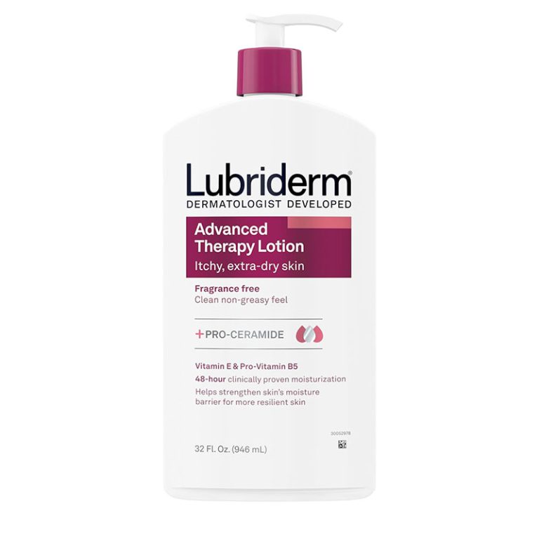 Lubriderm Advanced Therapy Moisturizing Hand and Body Lotion + Pro-Ceramide with Vitamin E and Pro-Vitamin B5 - 946ml