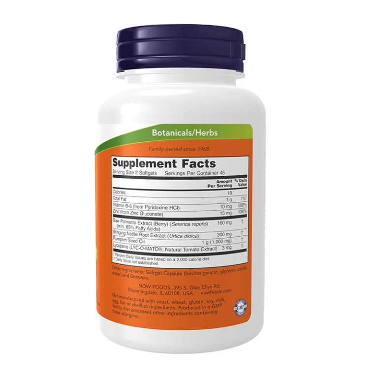 Now Foods Prostate Support - 90 Softgels