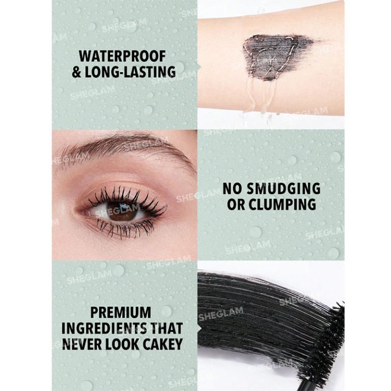 SHEGLAM’s All-in-One Mascara gives you freedom and versatility. Our buildable, long lasting, waterproof, clump-free formula can be used with either built-in brush to create a custom effect that will transform your eyelashes.