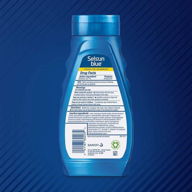 Selsun Blue Itchy Dry Scalp Anti-Dandruff Shampoo - 325ml