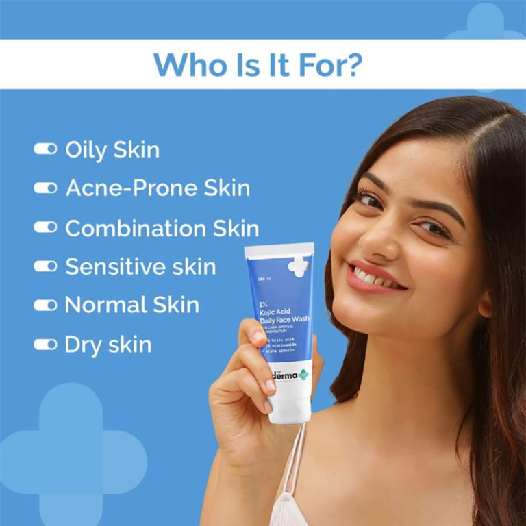 The Derma Co 1% Kojic Acid Daily Face Wash - 100ml