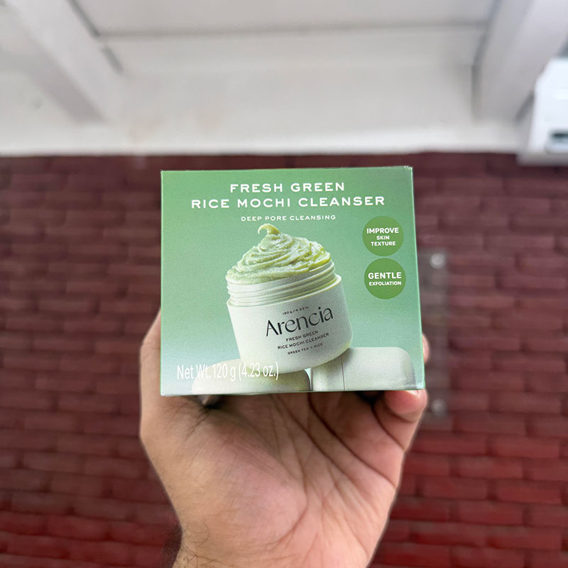 Arencia-Fresh-Green-Rice-Mochi-Cleanser-120G Arencia Fresh Green Rice Mochi Cleanser 120G