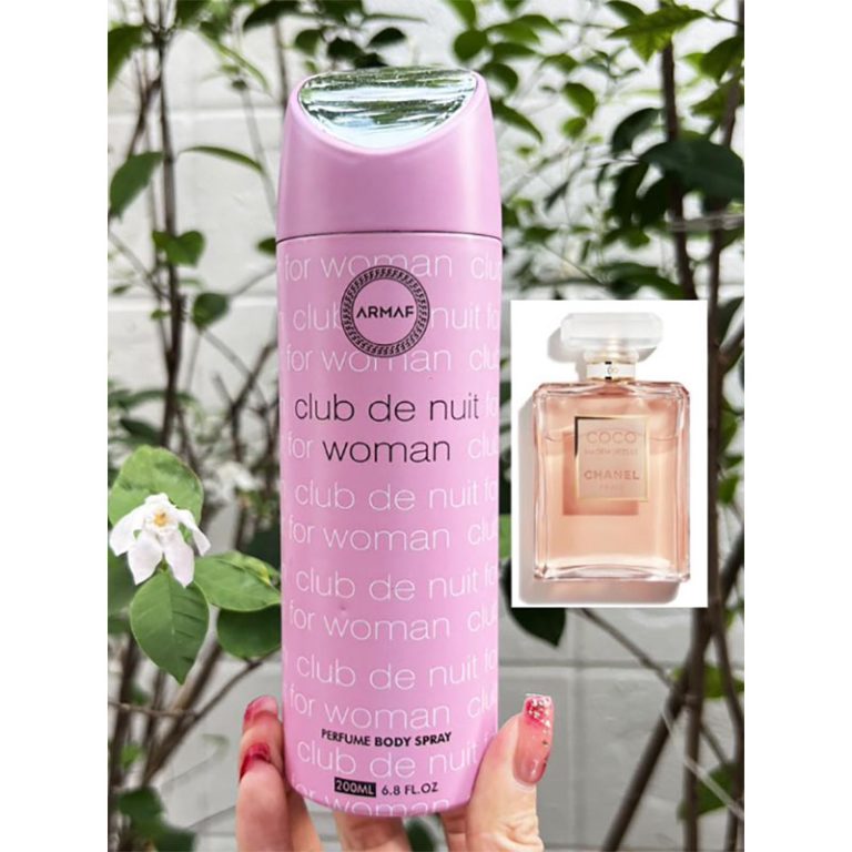 Armaf Club De Nuit Deodorant Body Spray For Women - 200ml