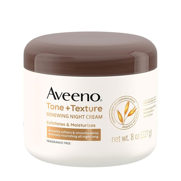 Aveeno Tone + Texture Renewing Night Cream - 227gm