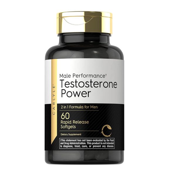 Carlyle Testosterone Power for Men - 60 Softgels