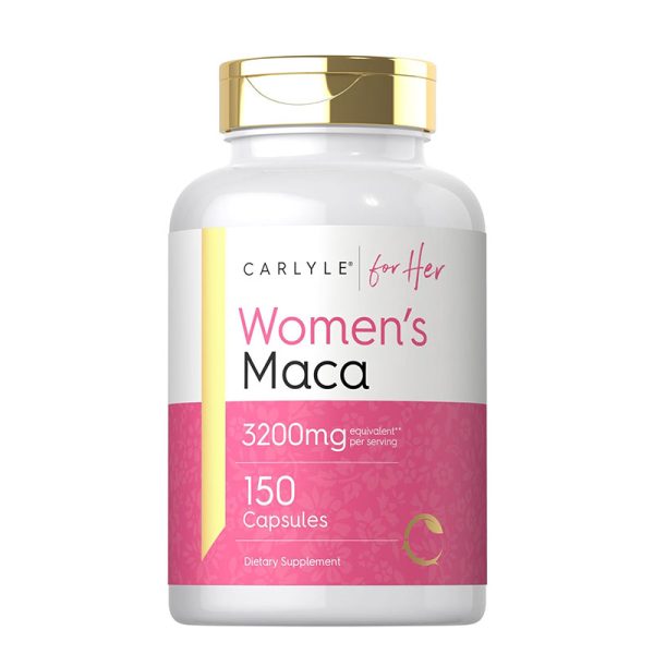 Carlyle Women's Maca 3200mg - 150 Capsules