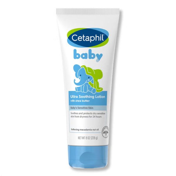 Cetaphil Baby Ultra Soothing Lotion with Shea Butter for Baby's Sensitive Skin - 226gm