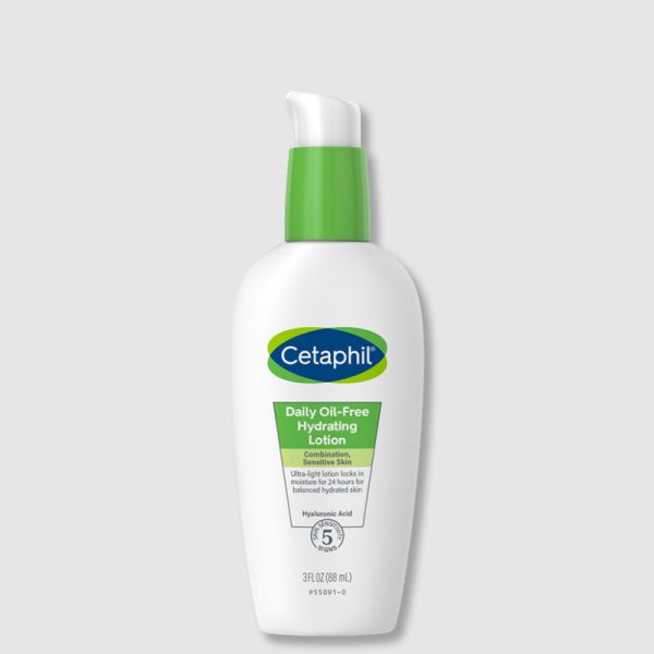 Cetaphil Daily Oil Free Hydrating Lotion Combination Sensitive Skin - 88ml