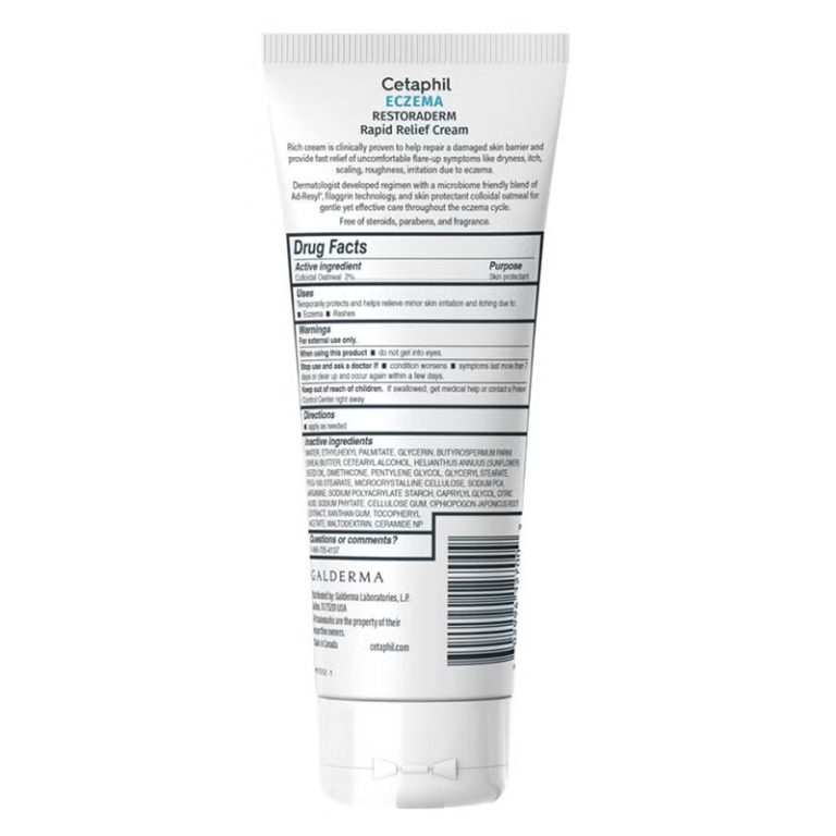 Cetaphil Eczema Restoraderm Rapid Relief Cream - 227gm