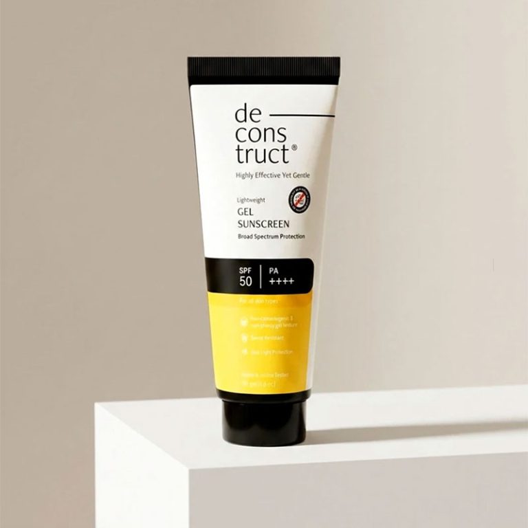 Deconstruct Gel Sunscreen for All Skin Types SPF 50 and PA+++ (50gm)