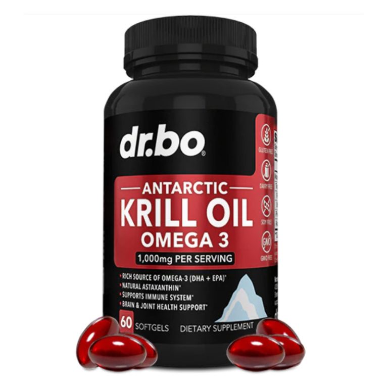 Dr.bo Antarctic Krill Oil Omega 3 - 60 Softgels