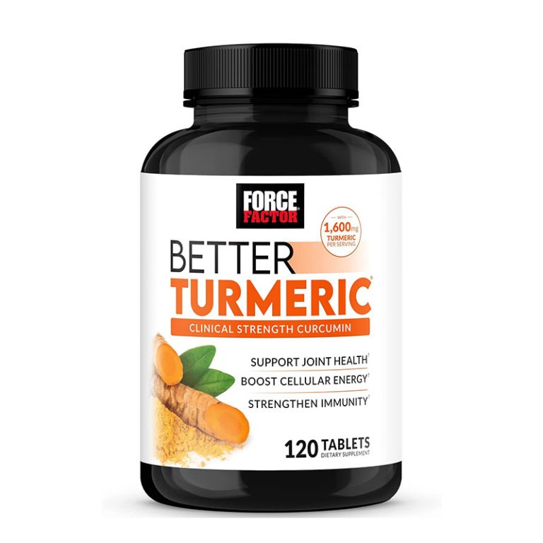 Force Factor Better Turmeric - 120 Tablets
