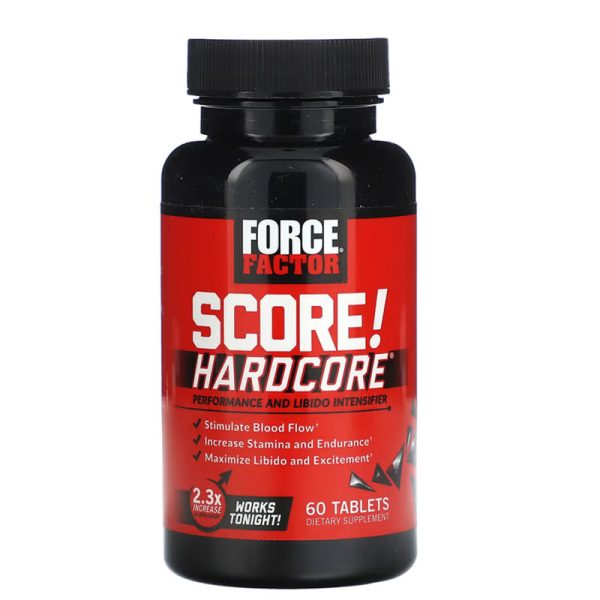 Force Factor SCORE! Hardcorer - 60 Tablets