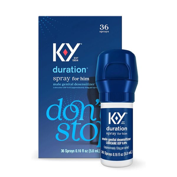 K-Y Duration Spray for Men Last Longer in Bed - 5ml
