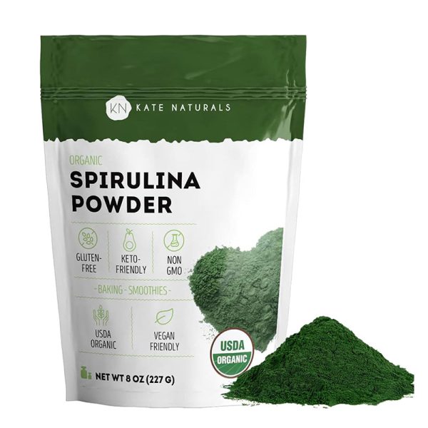 Kate Naturals Organic Spirulina Powder - 227gm