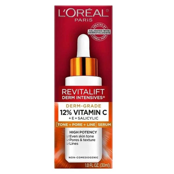 L'Oreal Paris Revitalift Derm Intensives Derm Grade 12% C Serum - 30ml