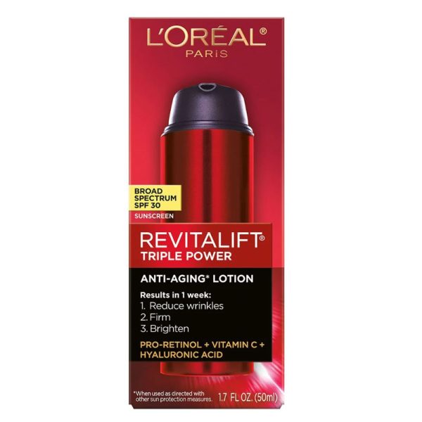 L'Oreal Paris Revitalift RevitaLift Triple Power Day Lotion SPF 30 - 50ml