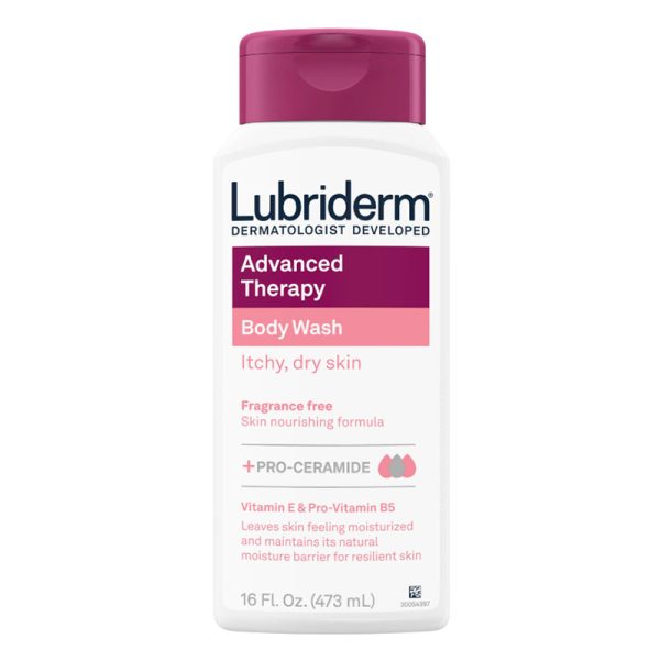 Lubriderm Advanced Therapy Body Wash Fragrance-Free - 473ml