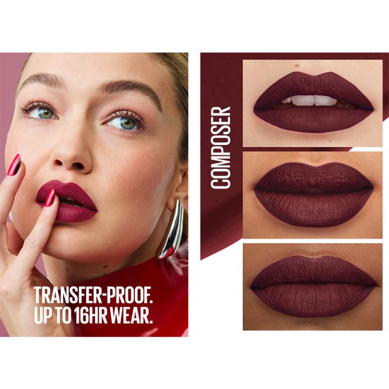 Maybelline Superstay Matte Ink Lipstick - 112 Composer