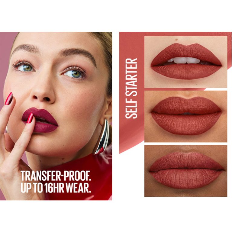 Maybelline Superstay Matte Ink Lipstick - 130 Self-Starter
