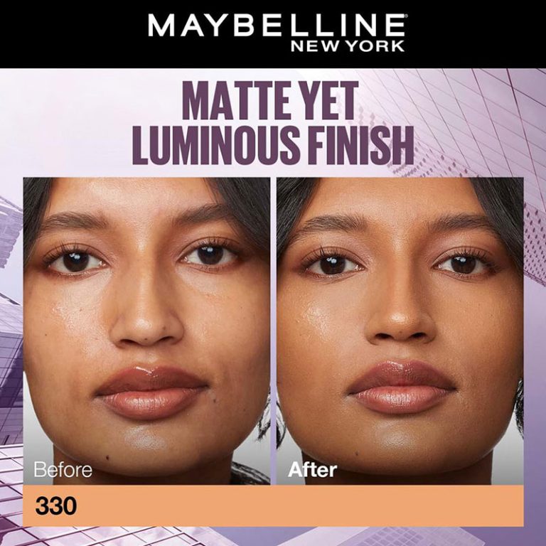 Maybelline Superstay Up To 30H Lumi Matte SPF 16 Foundation Shade - 330