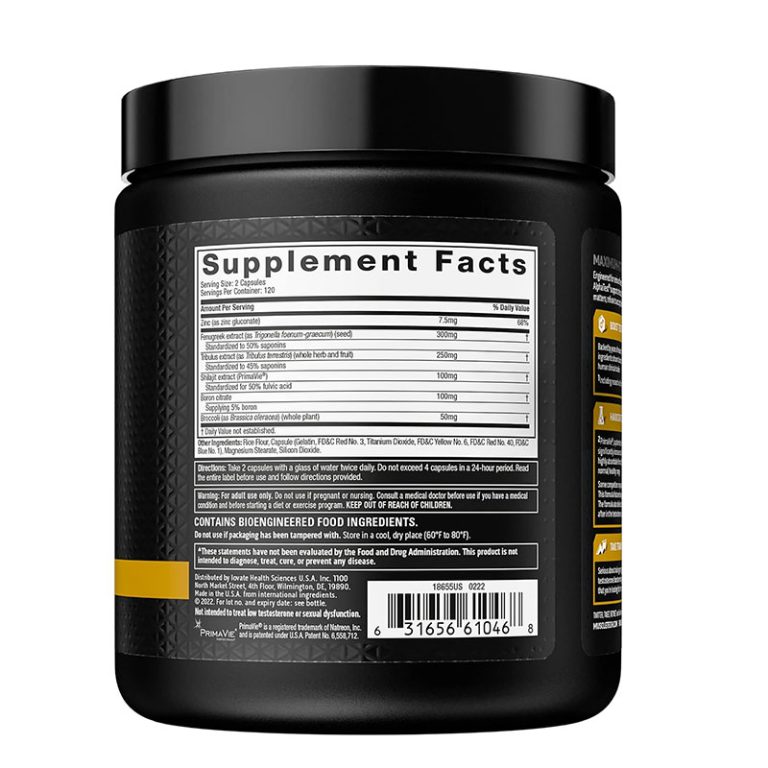 MuscleTech Alpha Test - 240 Capsules