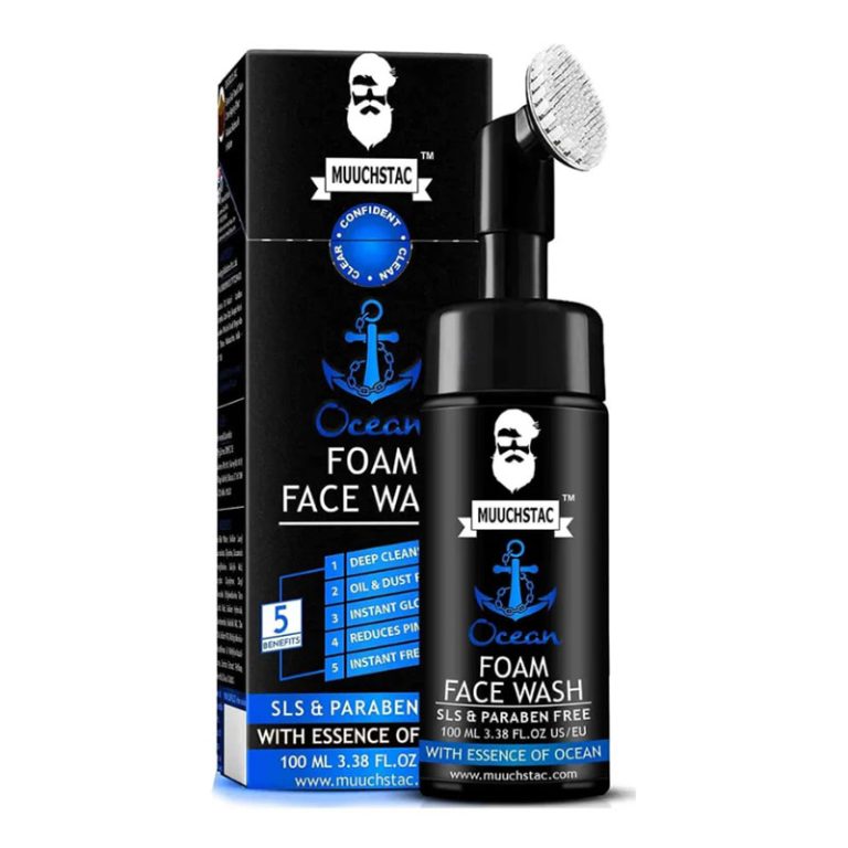 Muuchstac Ocean Foam Face Wash for Men - 100ml