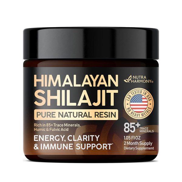 NUTRAHARMONY Himalayan Shilajit Pure Natural Resin - 30gm