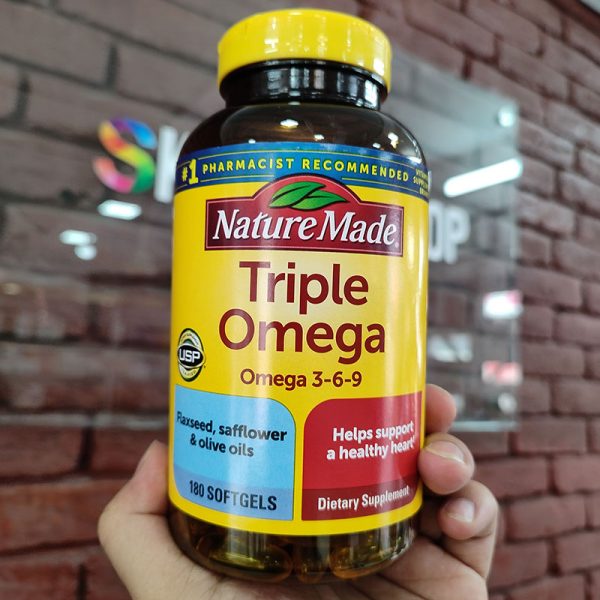 Nature Made Triple Omega-3-6-9 180 Softgels