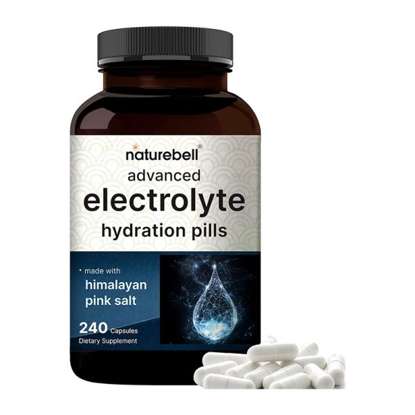 NatureBell Advanced Electrolyte Hydration Pills - 240 Capsules