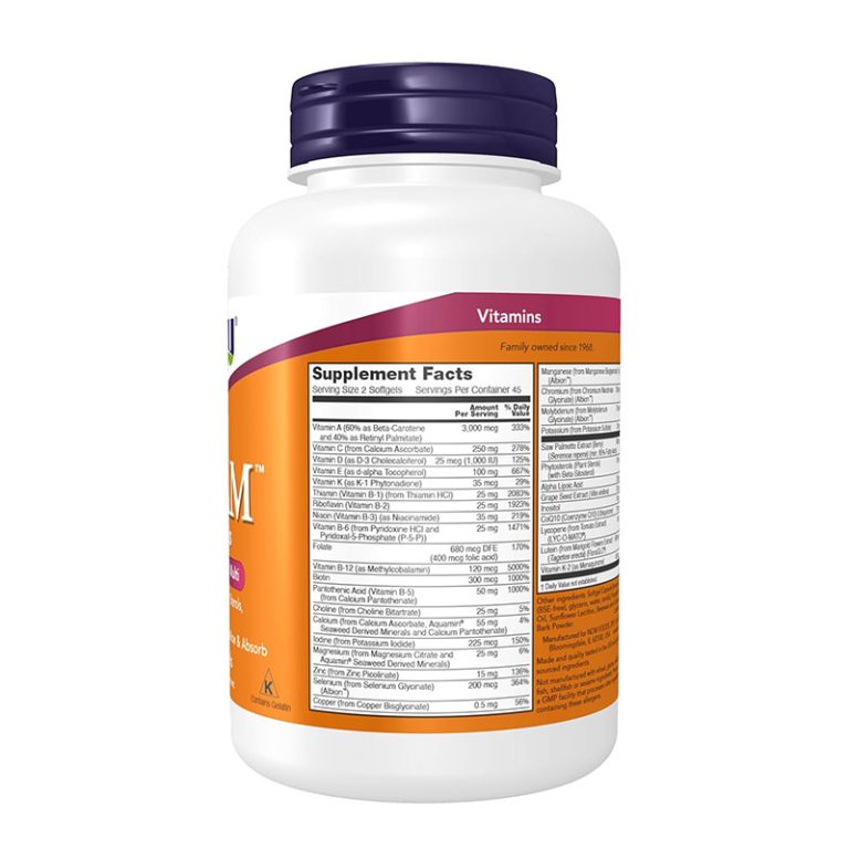 Now Foods ADAM Men's Multiple Vitamin - 90 Softgels