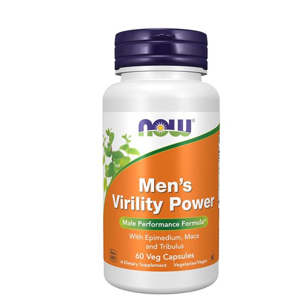 Now Foods Men's Virility Power - 60 Veg Capsules
