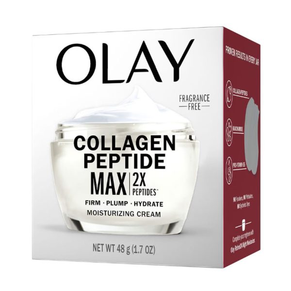 Olay Collagen Peptide MAX Moisturizing Cream - 48gm