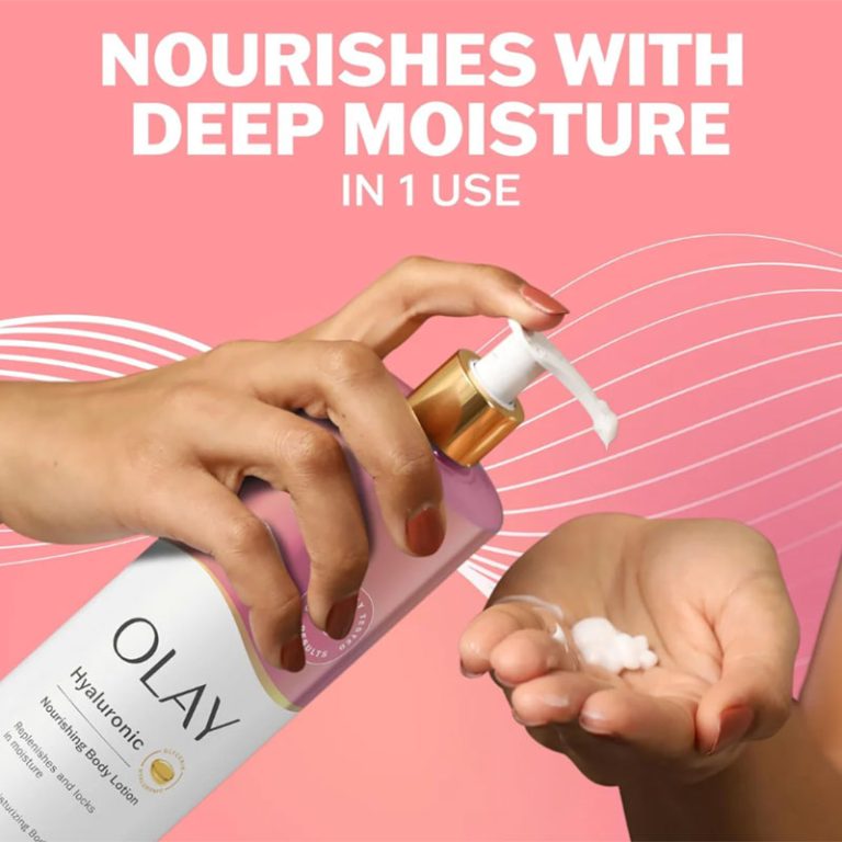 Olay Hyaluronic Nourishing Body Lotion - 502ml