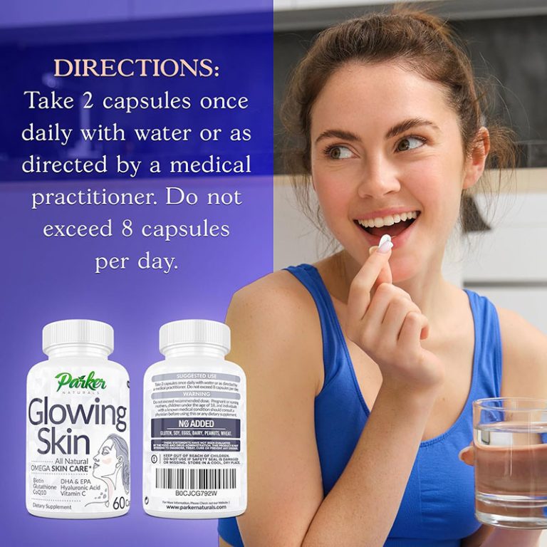 Parker Naturals Glowing Skin - 60 Capsules