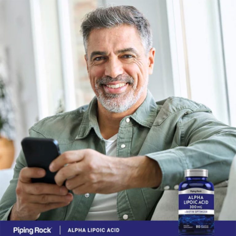 Piping Rock Alpha Lipoic Acid, 300 mg, 80 Quick Release Capsules