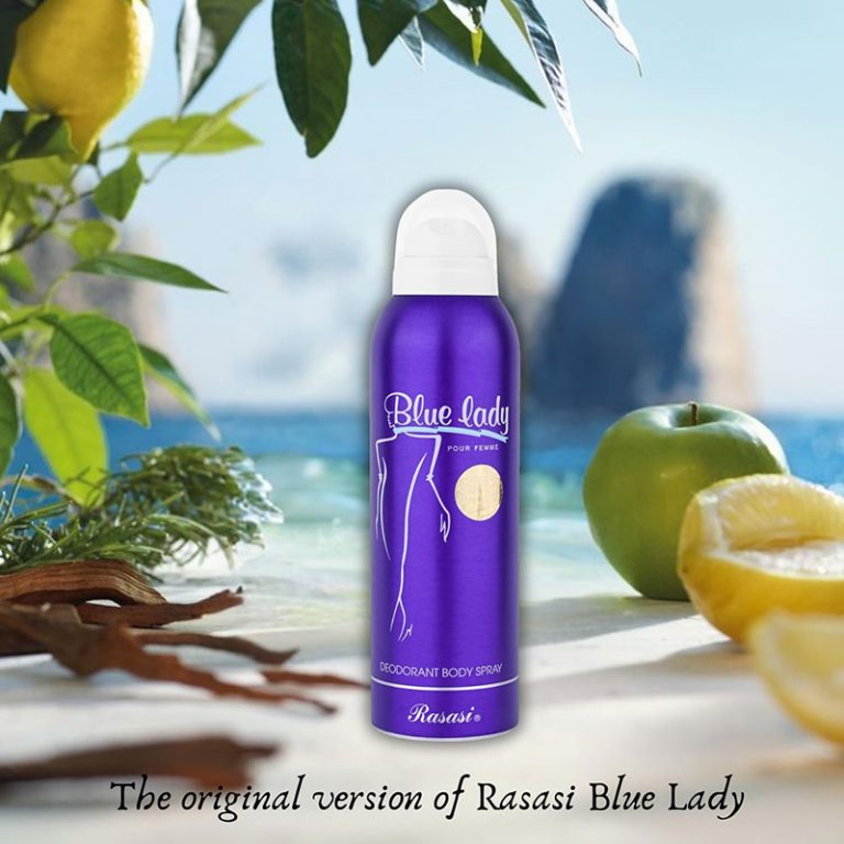 Rasasi Blue Lady Deodorant Body Spray For Women - 200ml