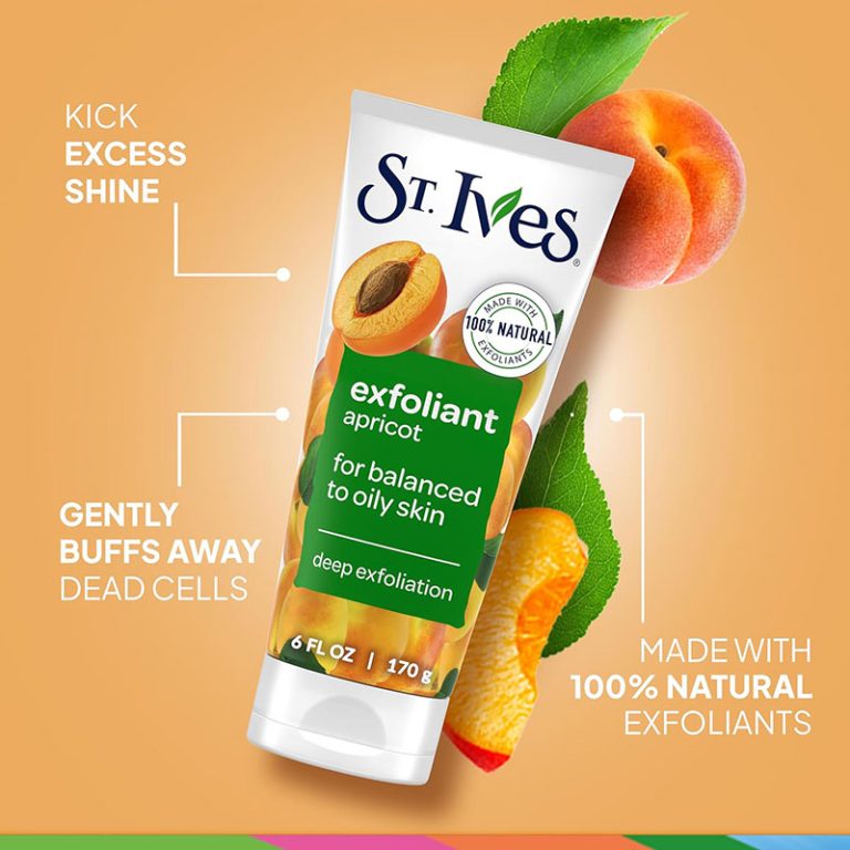 St Ives Exfoliant Apricot for Blanced to Oily Skin - 170gm