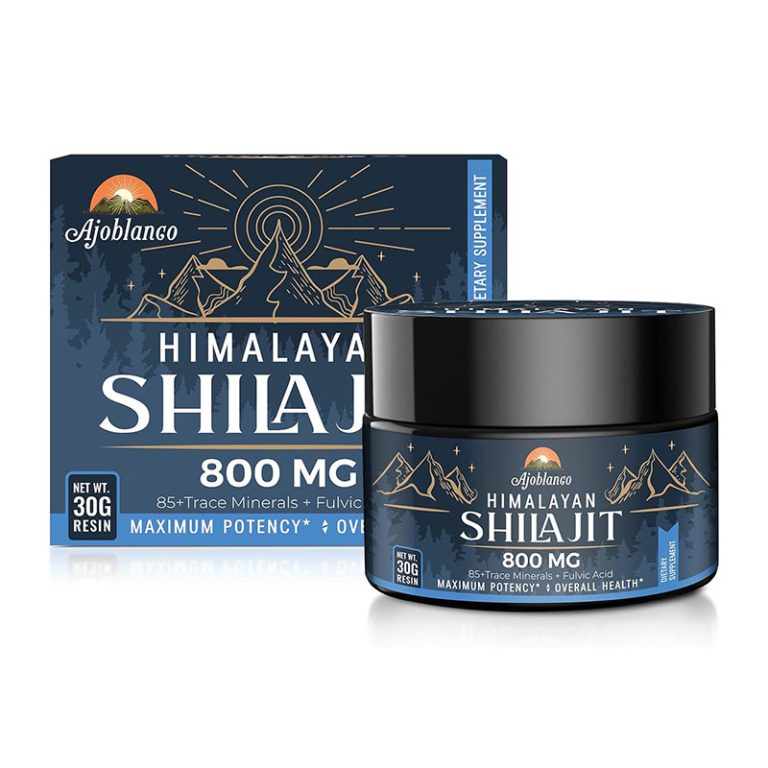 Ajoblanco Pure Himalayan Shilajit 800mg - 30gm