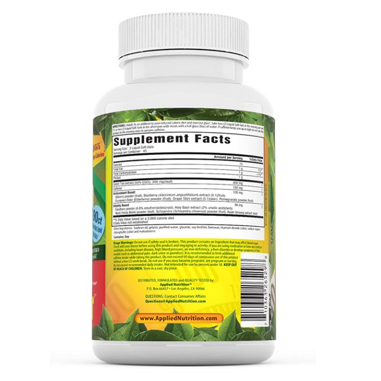 Applied Nutrition Green Tea Fat Burner - 90 Softgels